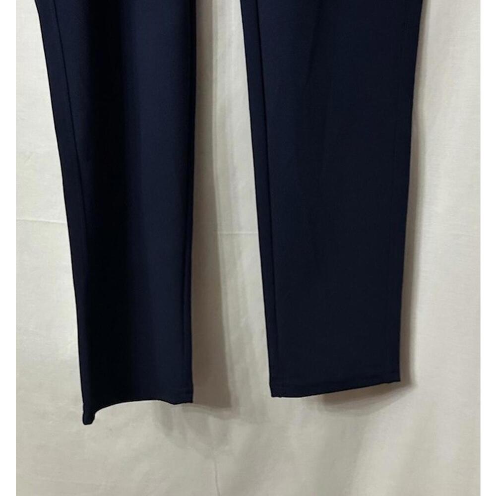 NWT Tagoo Womens Elastic Waist Navy Blue Skinny Pull On Casual Pants Size 3XL - Picture 3 of 10
